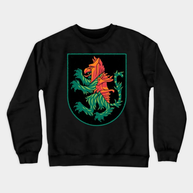 Medieval Cat Crewneck Sweatshirt by Cactus